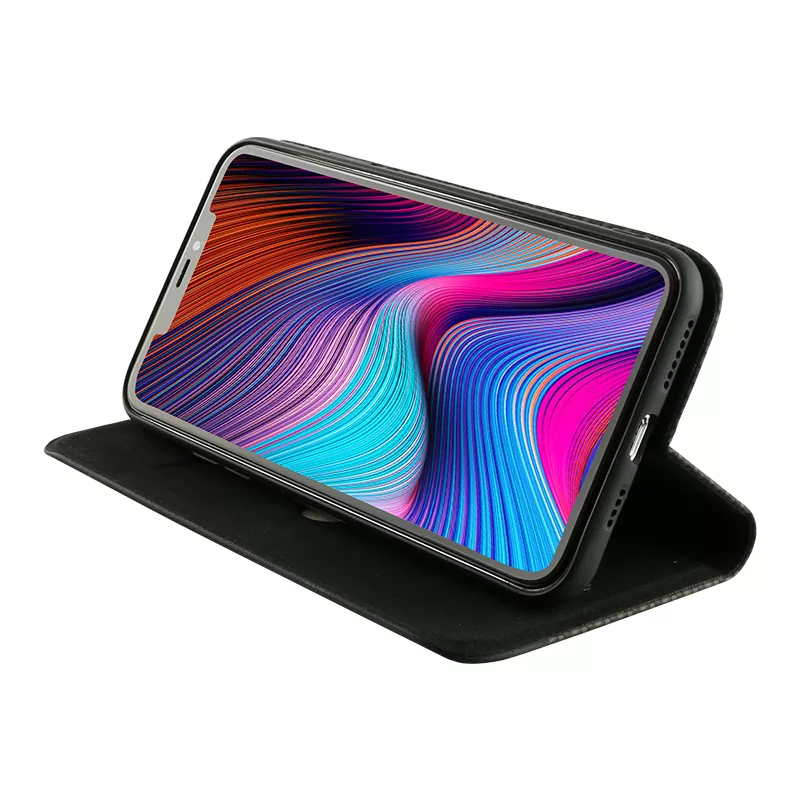 IDOL 1991 ELITE ΘΗΚΗ IPHONE 11 PRO 5.8in  ANTI-RFID BOOK STAND BLACK - Image 4