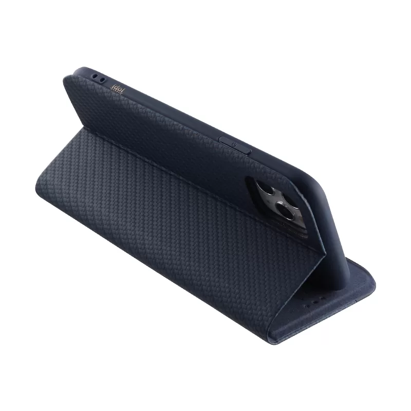 IDOL 1991 ELITE ΘΗΚΗ IPHONE 11 PRO 5.8in  ANTI-RFID BOOK STAND BLUE - Image 3
