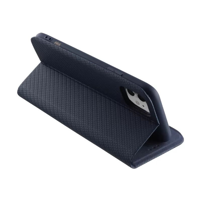 IDOL 1991 ELITE ΘΗΚΗ IPHONE 11 6.1in  ANTI-RFID BOOK STAND BLUE - Image 3