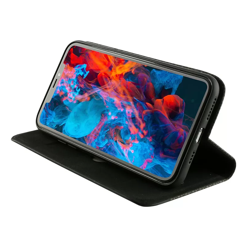 IDOL 1991 ELITE ΘΗΚΗ IPHONE 11 PRO MAX 6.5in  ANTI-RFID BOOK STAND BLACK - Image 4
