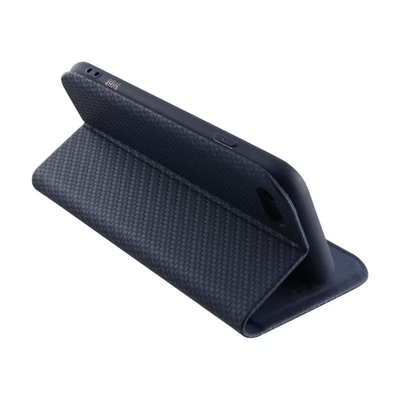 IDOL 1991 ELITE ΘΗΚΗ IPHONE SE 2022/IPHONE SE 2020/IPHONE 8/7 4.7in  ANTI-RFID BOOK STAND BLUE - Image 3