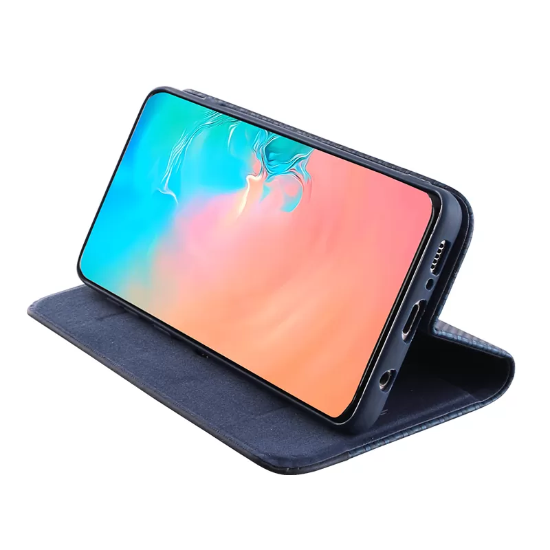 IDOL 1991 ELITE ΘΗΚΗ SAMSUNG S10 G973 6.1in  ANTI-RFID BOOK STAND BLUE - Image 4