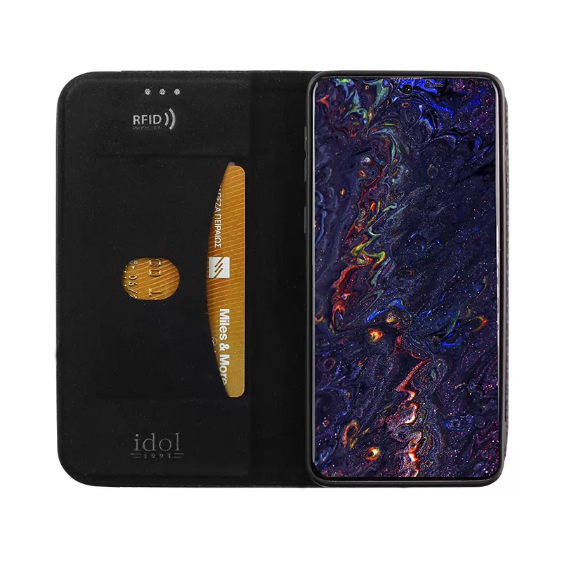 IDOL 1991 ELITE ΘΗΚΗ SAMSUNG S20 PLUS G985 6.7in  ANTI-RFID BOOK STAND BLACK - Image 5