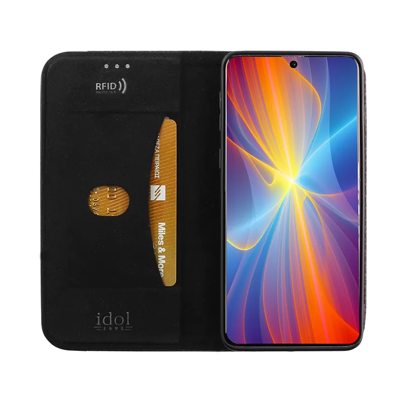 IDOL 1991 ELITE ΘΗΚΗ SAMSUNG S20 G980 6.2in  ANTI-RFID BOOK STAND BLACK - Image 5