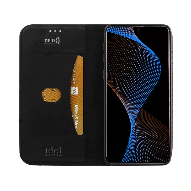 IDOL 1991 ELITE ΘΗΚΗ SAMSUNG S20 ULTRA G988 6.9in  ANTI-RFID BOOK STAND BLACK - Image 5