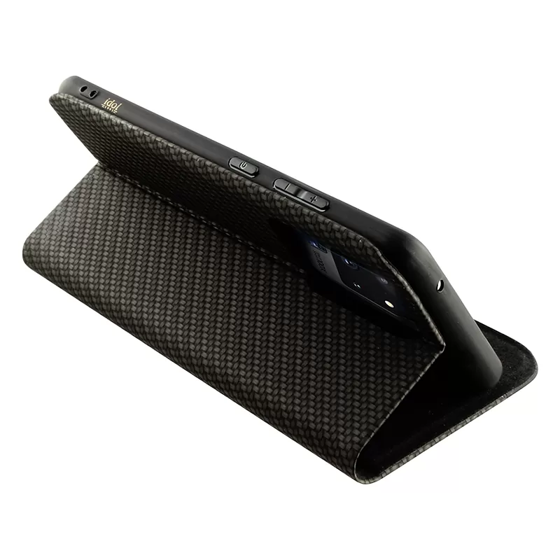 IDOL 1991 ELITE ΘΗΚΗ SAMSUNG S20 ULTRA G988 6.9in  ANTI-RFID BOOK STAND BLACK - Image 3