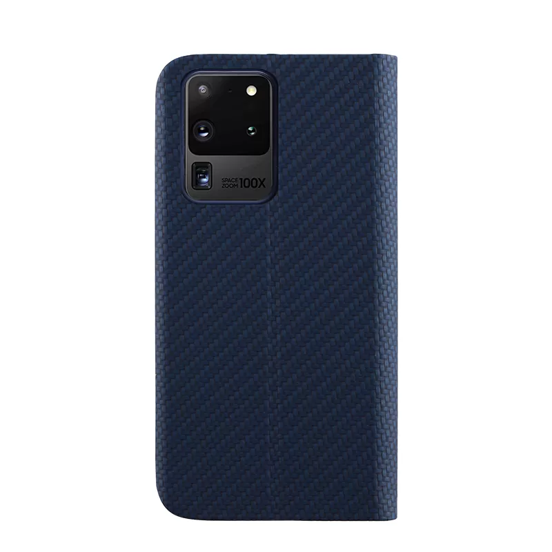 IDOL 1991 ELITE ΘΗΚΗ SAMSUNG S20 ULTRA G988 6.9in  ANTI-RFID BOOK STAND BLUE - Image 6