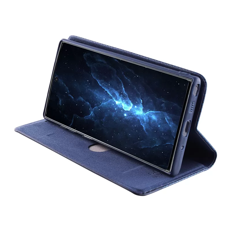 IDOL 1991 ELITE ΘΗΚΗ SAMSUNG NOTE 10 N970 6.3in  ANTI-RFID BOOK STAND BLUE - Image 4