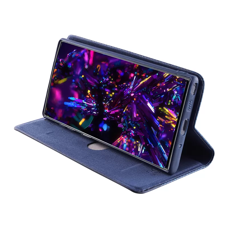 IDOL 1991 ELITE ΘΗΚΗ SAMSUNG NOTE 10 PLUS N975 6.8in  ANTI-RFID BOOK STAND BLUE - Image 4