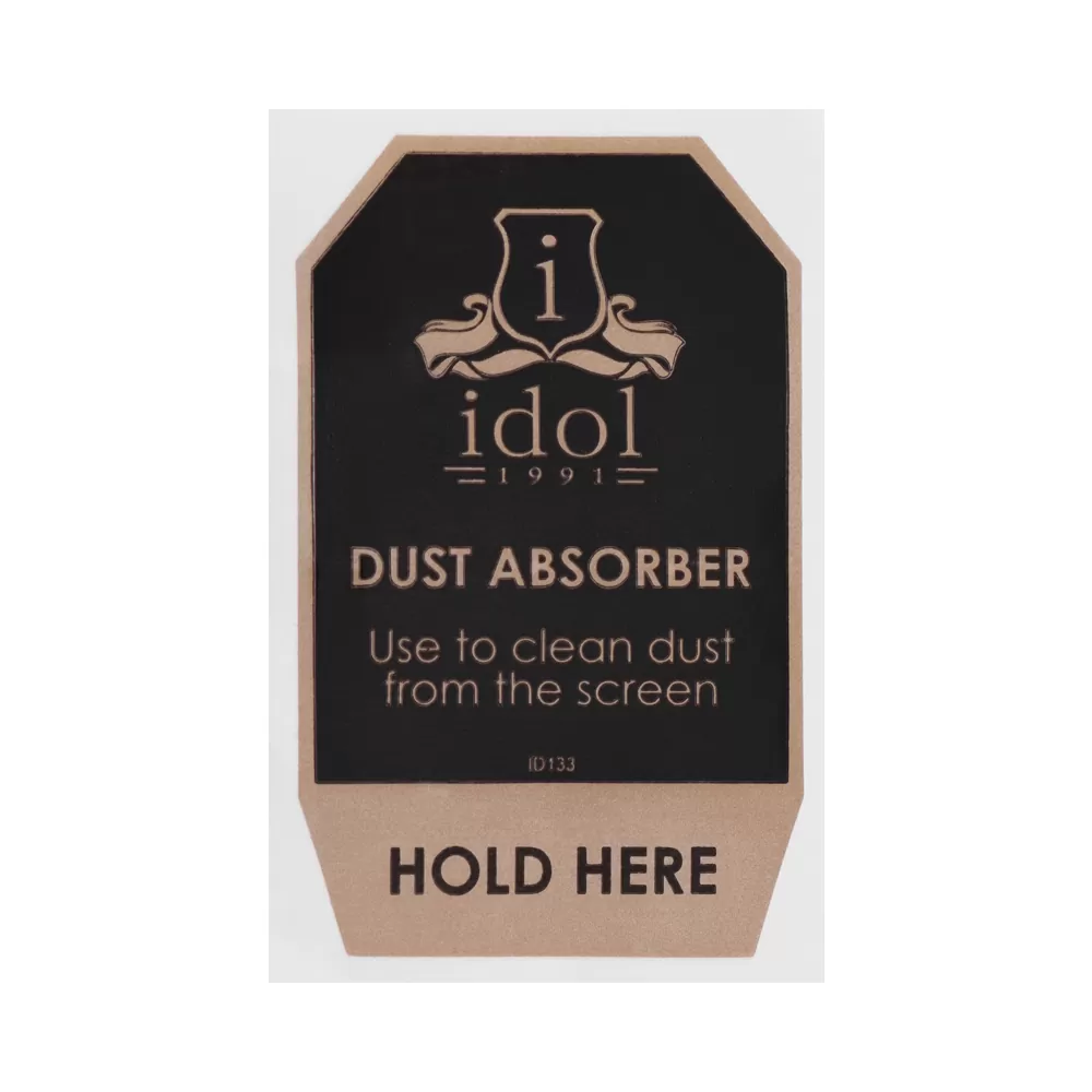 IDOL 1991 GLAMOUR TEMPERED GLASS HUAWEI P40 PRO 6.58in 9H 0.30mm FULL COVER 3D EDGE GLUE FINGER UNLOCK BLACK - Image 2