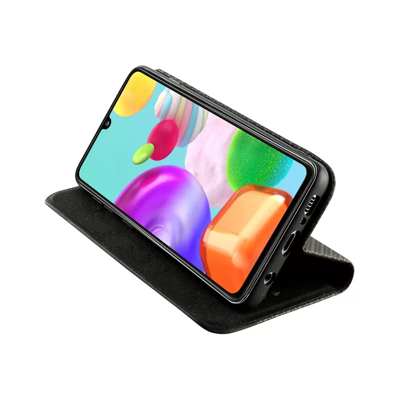 IDOL 1991 ELITE ΘΗΚΗ SAMSUNG A41 A415 6.1in  ANTI-RFID BOOK STAND BLACK - Image 4