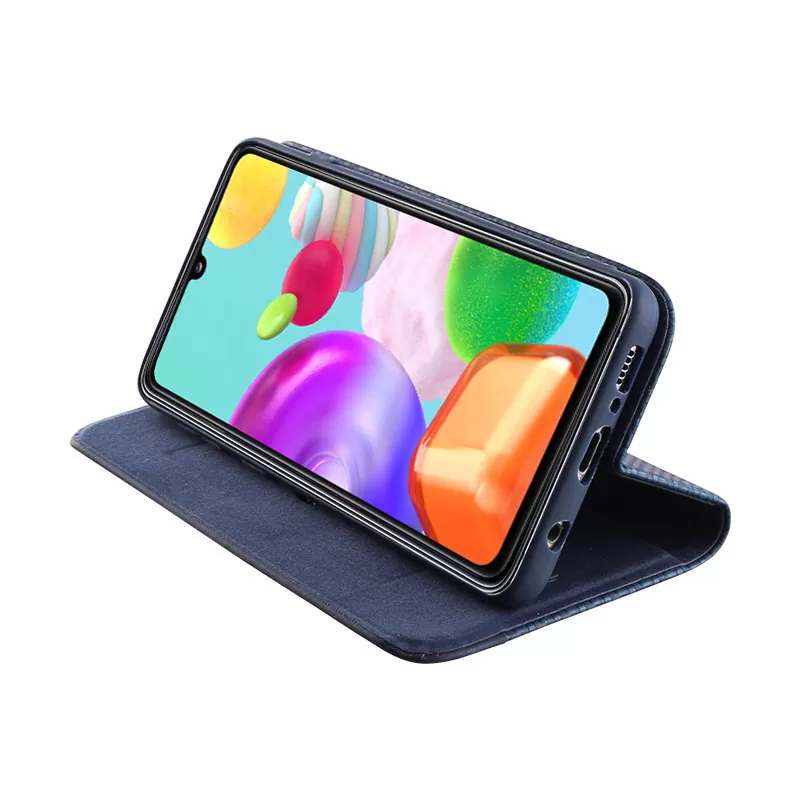 IDOL 1991 ELITE ΘΗΚΗ SAMSUNG A41 A415 6.1in  ANTI-RFID BOOK STAND BLUE - Image 4
