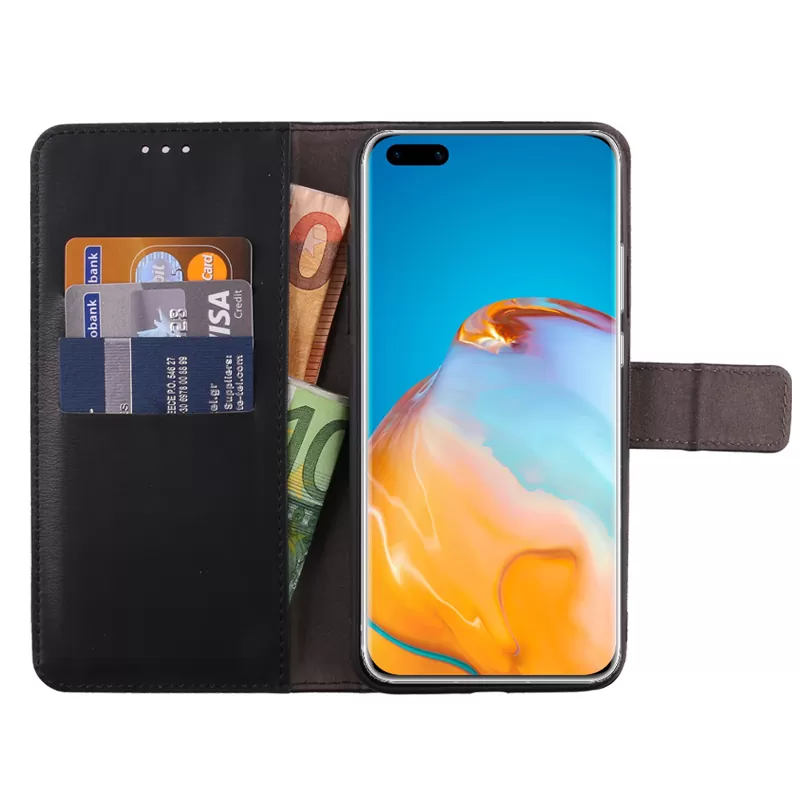 VOLTE-TEL ALLURE ΘΗΚΗ HUAWEI P40 6.1in  MAGNET BOOK STAND CLIP BLACK - Image 3