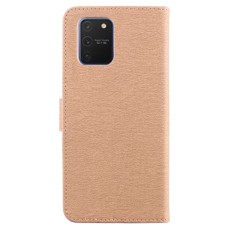 VOLTE-TEL ALLURE ΘΗΚΗ SAMSUNG S10 LITE G770 6.7in  MAGNET BOOK STAND CLIP GOLD - Image 5