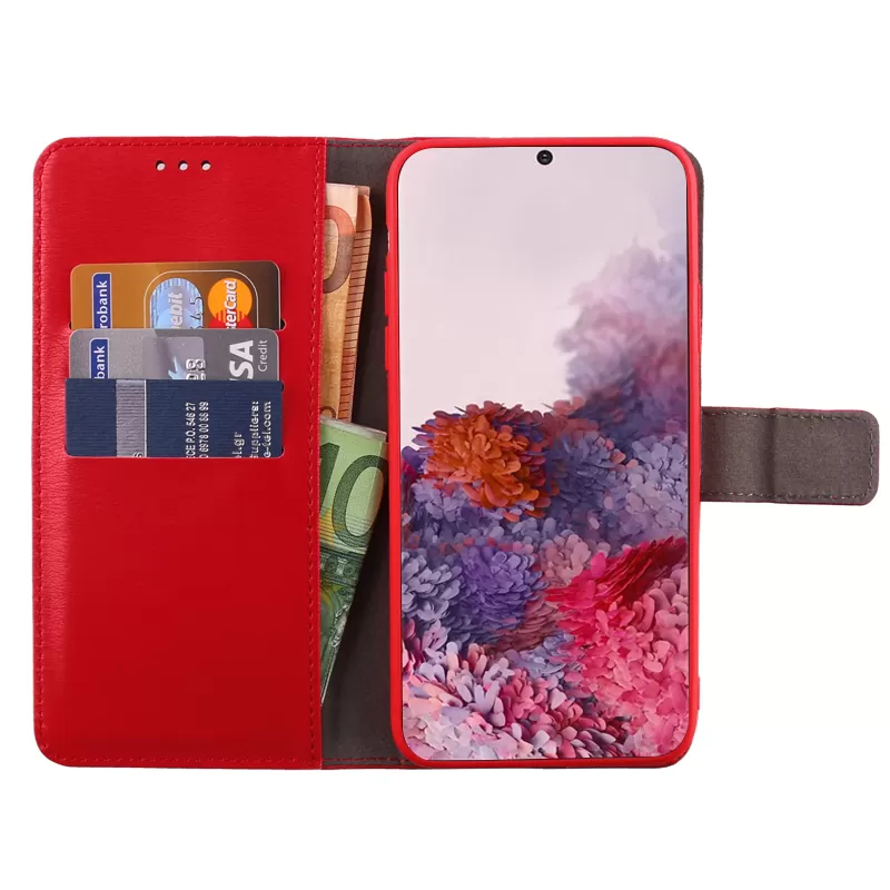 VOLTE-TEL ALLURE ΘΗΚΗ SAMSUNG S20 G980 6.2in  MAGNET BOOK STAND CLIP RED - Image 3