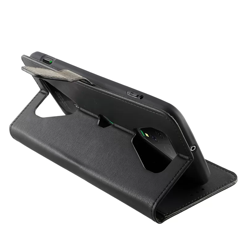 VOLTE-TEL ALLURE ΘΗΚΗ XIAOMI BLACK SHARK 3 6.67in  MAGNET BOOK STAND CLIP BLACK - Image 6