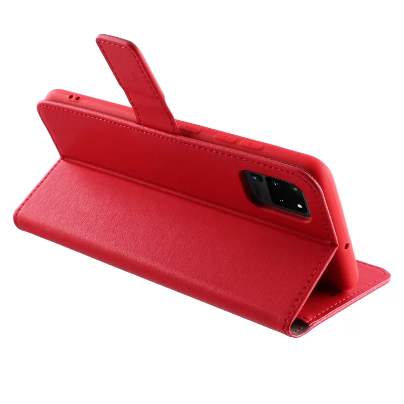 VOLTE-TEL ALLURE ΘΗΚΗ SAMSUNG S20 ULTRA G988 6.9in  MAGNET BOOK STAND CLIP RED - Image 4