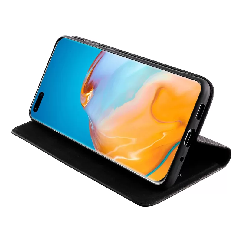 IDOL 1991 ELITE ΘΗΚΗ HUAWEI P40 PRO 6.58in  ANTI-RFID BOOK STAND BLACK - Image 4