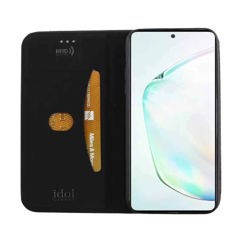 IDOL 1991 ELITE ΘΗΚΗ SAMSUNG NOTE 10 LITE N770 6.7in  ANTI-RFID BOOK STAND BLACK - Image 5