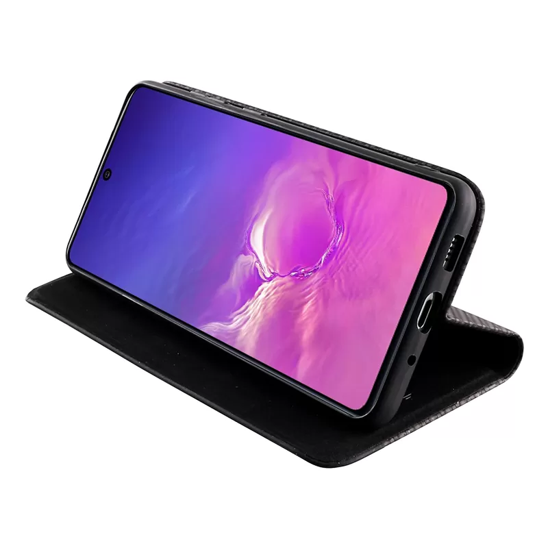IDOL 1991 ELITE ΘΗΚΗ SAMSUNG S10 LITE G770 6.7in  ANTI-RFID BOOK STAND BLACK - Image 4