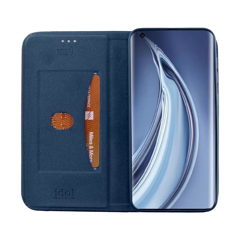 IDOL 1991 ELITE ΘΗΚΗ XIAOMI MI 10 5G 6.67in  ANTI-RFID BOOK STAND BLUE - Image 5
