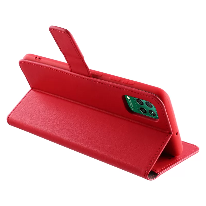 VOLTE-TEL ALLURE ΘΗΚΗ HUAWEI P40 LITE 6.4in  MAGNET BOOK STAND CLIP RED - Image 4