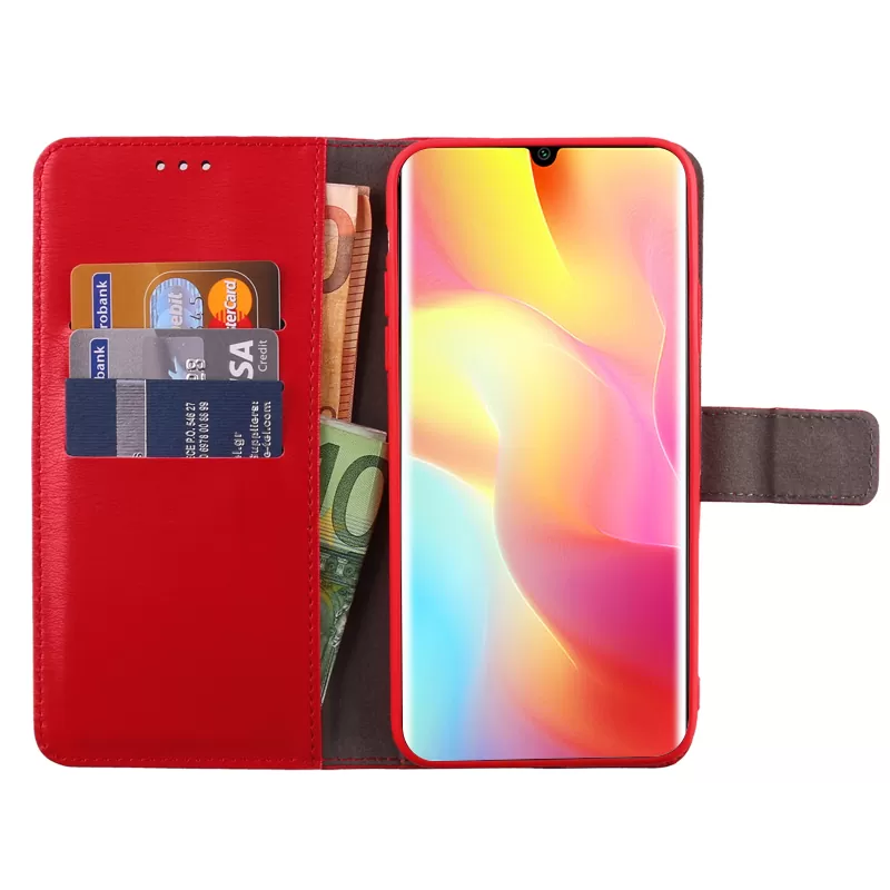 VOLTE-TEL ALLURE ΘΗΚΗ XIAOMI MI NOTE 10 LITE 6.47in  MAGNET BOOK STAND CLIP RED - Image 5