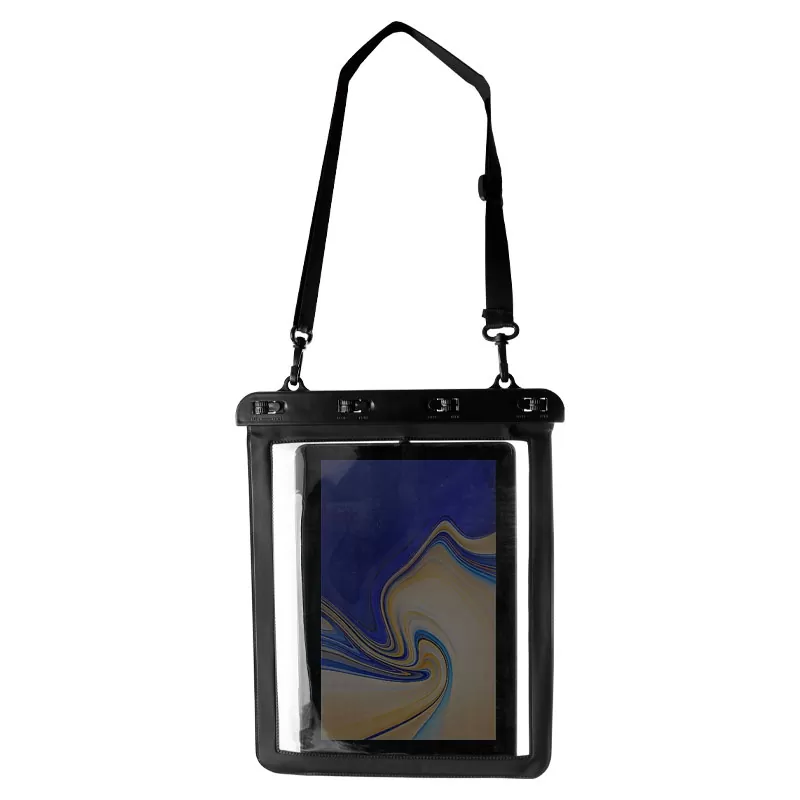 VOLTE-TEL ΘΗΚΗ ΑΔΙΑΒΡΟΧΗ IPX8 30m ΕΩΣ 25,5cm x 21cm (11.0in) ΜΕ ΚΟΡΔΟΝΙ BLACK - Image 3