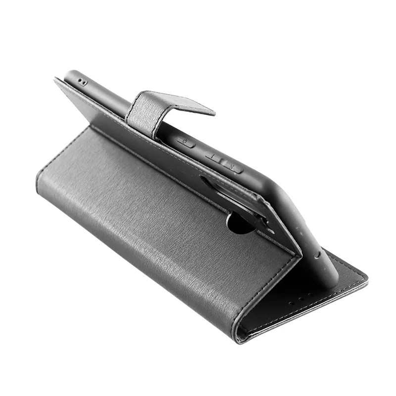 VOLTE-TEL ALLURE ΘΗΚΗ HUAWEI Y6P 6.3in  MAGNET BOOK STAND CLIP BLACK - Image 4