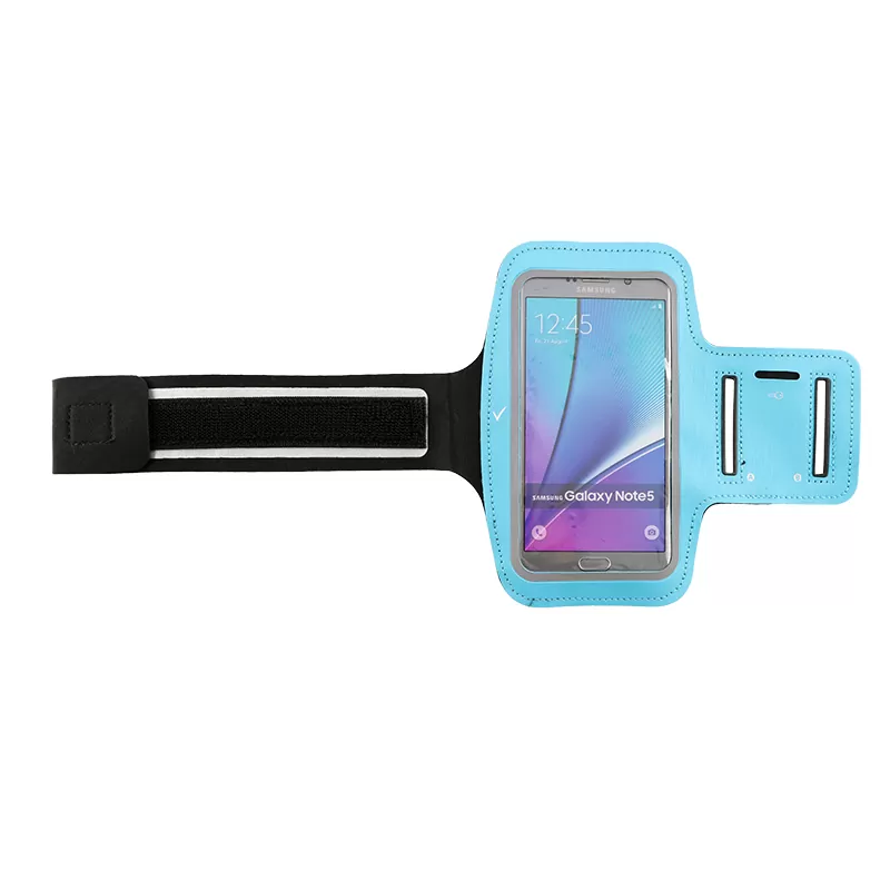 VOLTE-TEL SPORTS ARMBAND LUMINUS ΘΗΚΗ UNIVERSAL BIG SIZE 5.7in-6.9in 45x18cm LIGHT BLUE - Image 6