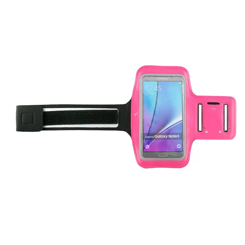 VOLTE-TEL SPORTS ARMBAND LUMINUS ΘΗΚΗ UNIVERSAL BIG SIZE 5.7in-6.9in 45x18cm DARK PINK - Image 6