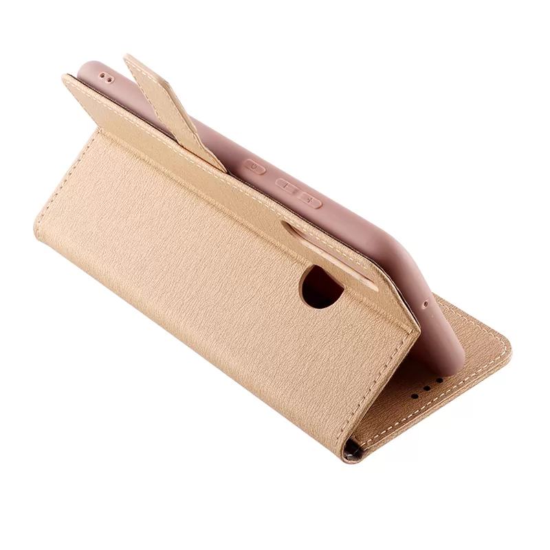 VOLTE-TEL ALLURE ΘΗΚΗ IPHONE 12 MINI 5.4in  MAGNET BOOK STAND CLIP GOLD - Image 6