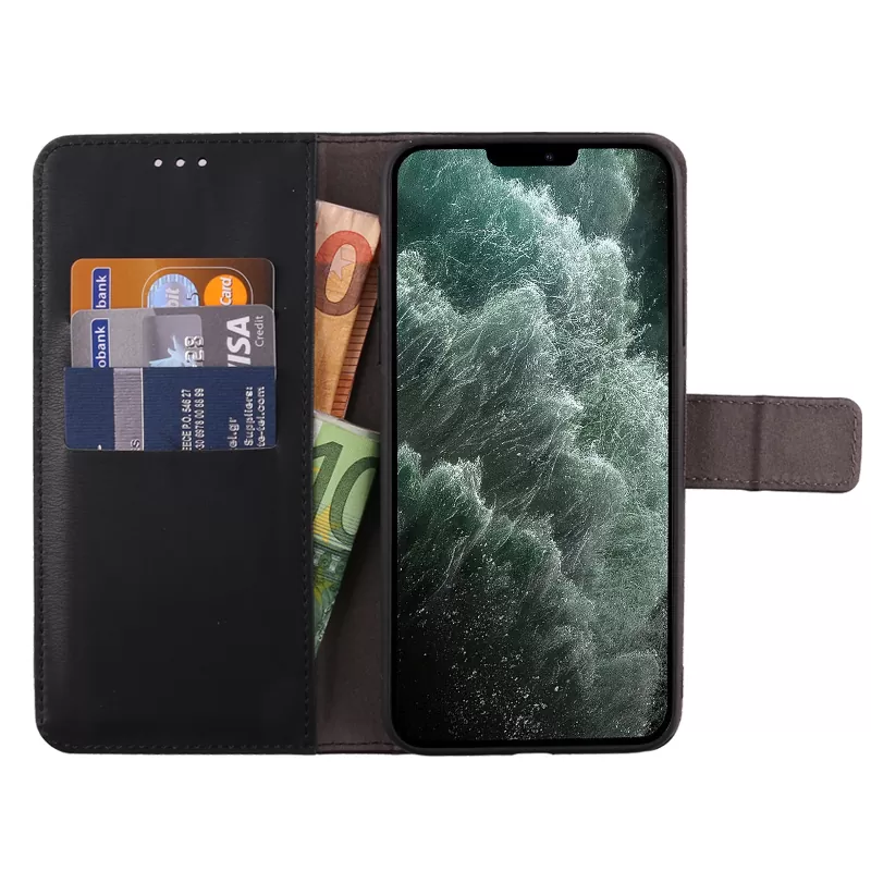 VOLTE-TEL ALLURE ΘΗΚΗ IPHONE 12 PRO MAX 6.7in  MAGNET BOOK STAND CLIP BLACK - Image 5