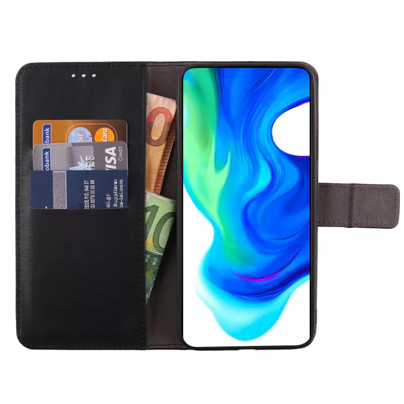 VOLTE-TEL ALLURE ΘΗΚΗ XIAOMI POCO F2 PRO 6.67in  MAGNET BOOK STAND CLIP BLACK - Image 5