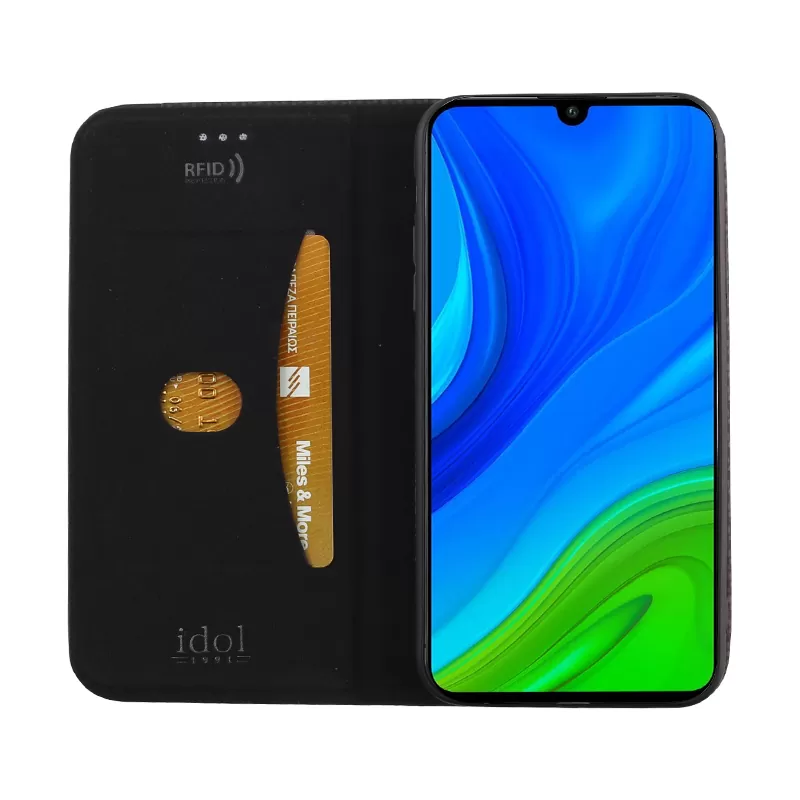 IDOL 1991 ELITE ΘΗΚΗ HUAWEI P SMART 2020 6.21in  ANTI-RFID BOOK STAND BLACK - Image 5