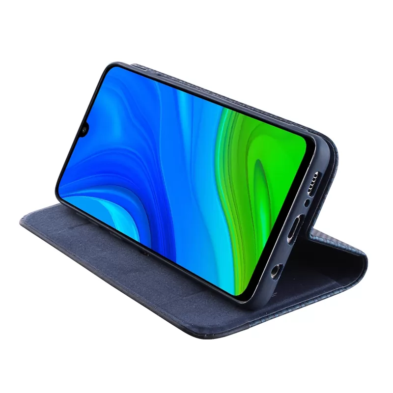 IDOL 1991 ELITE ΘΗΚΗ HUAWEI P SMART 2020 6.21in  ANTI-RFID BOOK STAND BLUE - Image 4