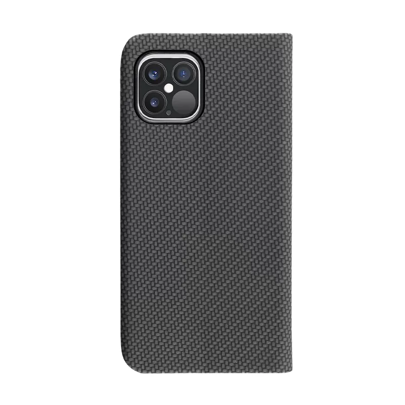 IDOL 1991 ELITE ΘΗΚΗ IPHONE 12 PRO MAX 6.7in  ANTI-RFID BOOK STAND BLACK - Image 6