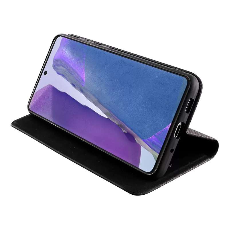 IDOL 1991 ELITE ΘΗΚΗ SAMSUNG NOTE 20 N980 6.7in  ANTI-RFID BOOK STAND BLACK - Image 4