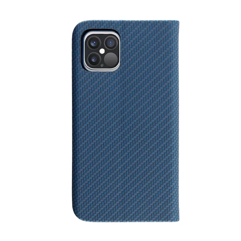 IDOL 1991 ELITE ΘΗΚΗ IPHONE 12 PRO / IPHONE 12 6.1in  ANTI-RFID BOOK STAND BLUE - Image 6