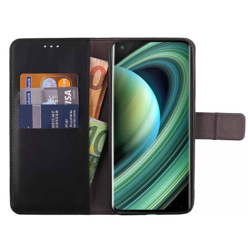 VOLTE-TEL ALLURE ΘΗΚΗ XIAOMI MI 10 ULTRA 6.67in  MAGNET BOOK STAND CLIP BLACK - Image 5