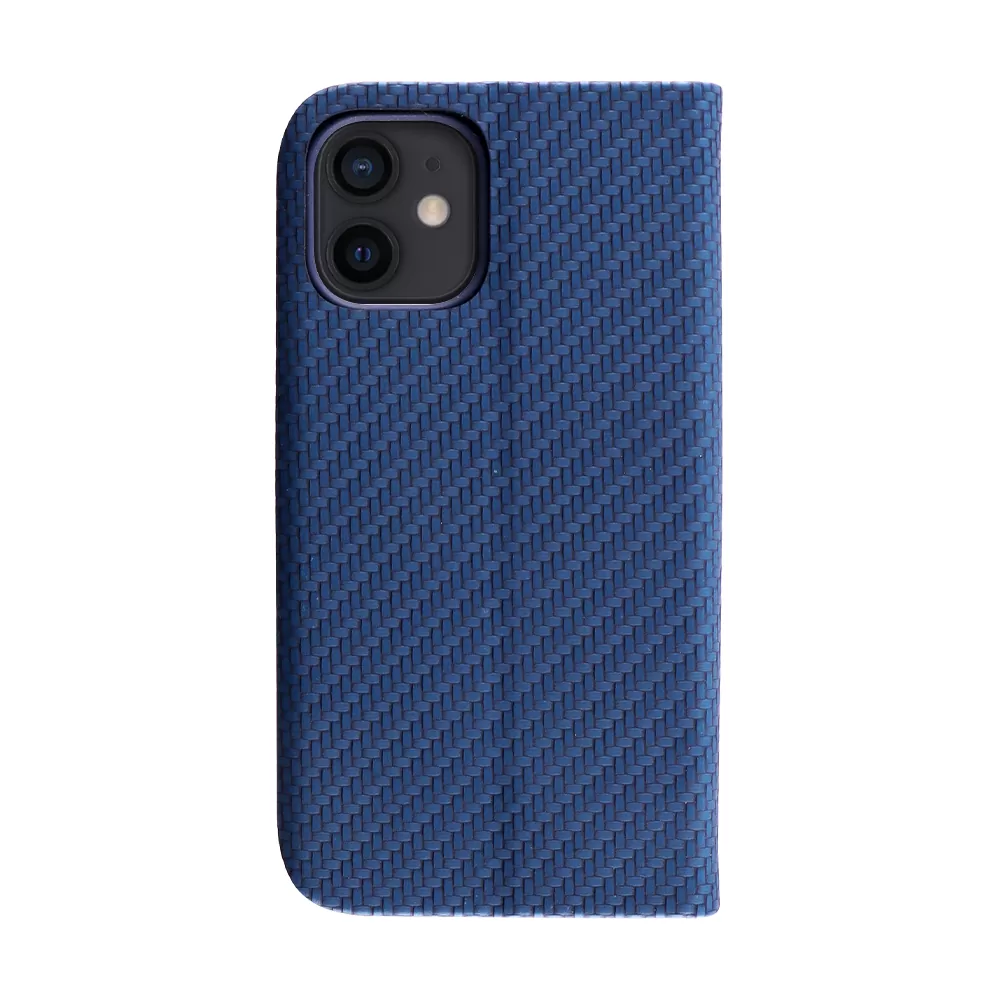 IDOL 1991 ELITE ΘΗΚΗ IPHONE 12 MINI 5.4in  ANTI-RFID BOOK STAND BLUE - Image 6