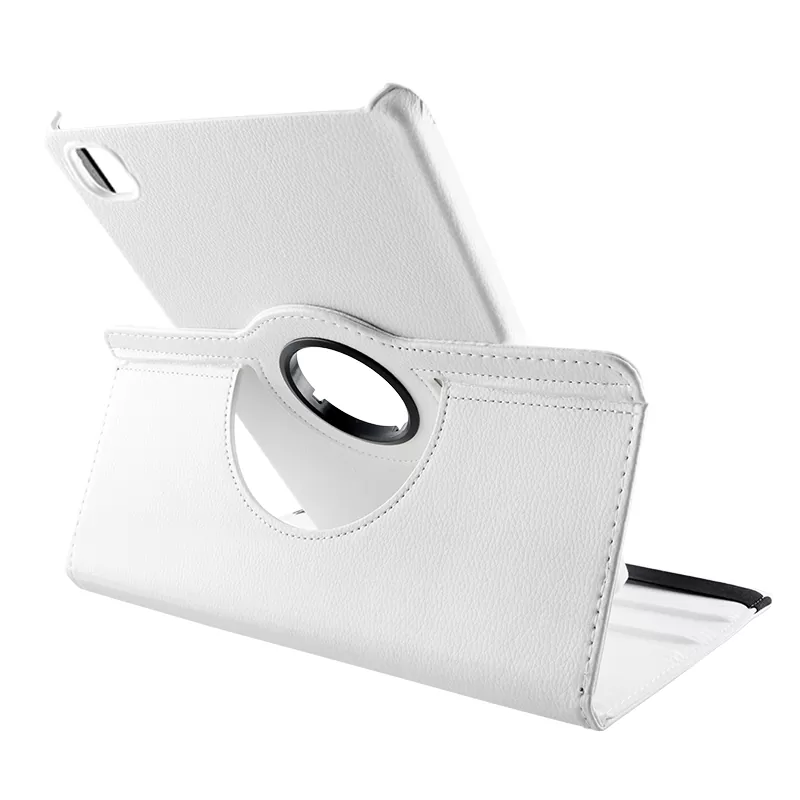 VOLTE- TEL LEATHER BOOK ROTATING STAND ΘΗΚΗ IPAD PRO 2022/IPAD PRO 2021/IPAD PRO 2020 12.9in WHITE - Image 2