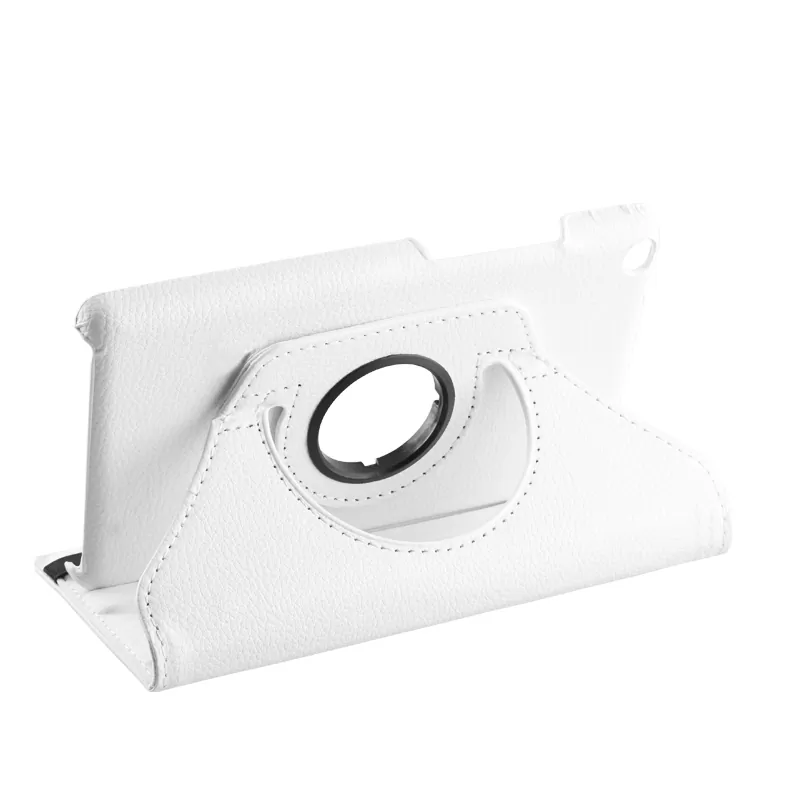 VOLTE- TEL LEATHER BOOK ROTATING STAND ΘΗΚΗ HUAWEI MATEPAD T8 8.0in WHITE - Image 3
