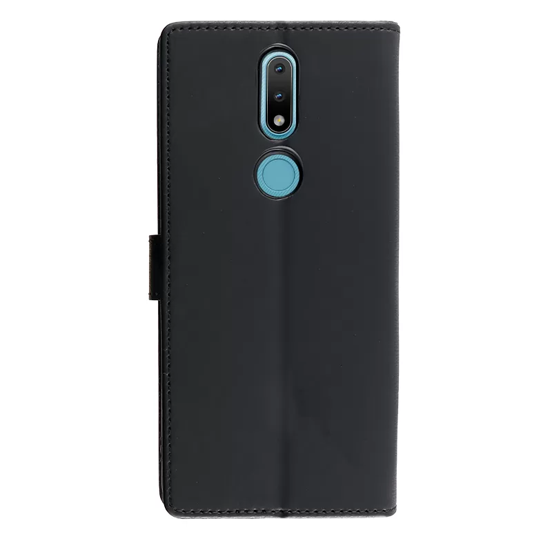 VOLTE-TEL ALLURE ΘΗΚΗ NOKIA 2.4 6.5in  MAGNET BOOK STAND CLIP BLACK - Image 5