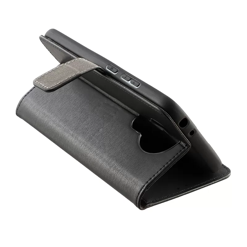 VOLTE-TEL ALLURE ΘΗΚΗ NOKIA 3.4 6.39  MAGNET BOOK STAND CLIP BLACK - Image 4