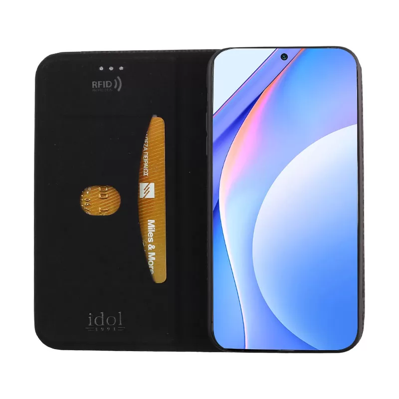 IDOL 1991 ELITE ΘΗΚΗ XIAOMI MI 10T 5G/MI 10T PRO 5G 6.67in  ANTI-RFID BOOK STAND BLACK - Image 5