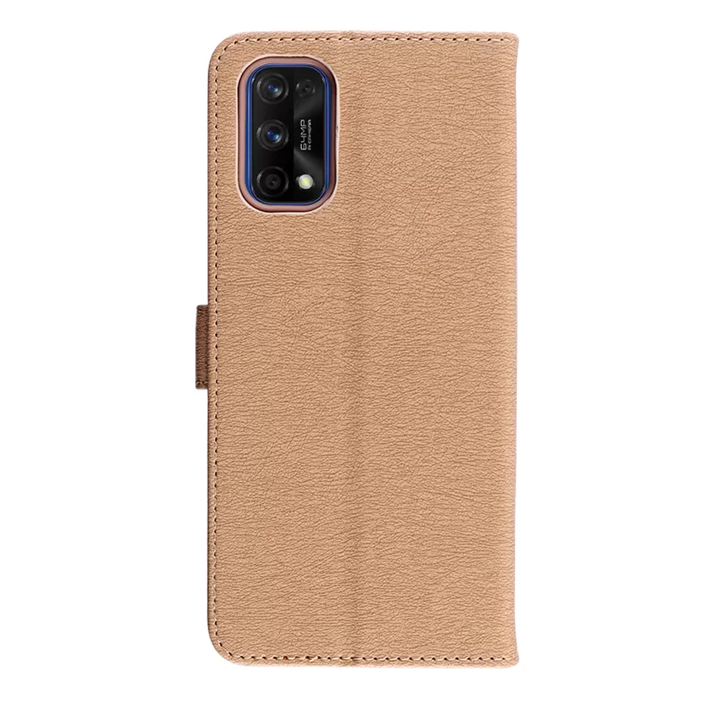 VOLTE-TEL ALLURE ΘΗΚΗ REALME 7 PRO 6.4in  MAGNET BOOK STAND CLIP GOLD - Image 5