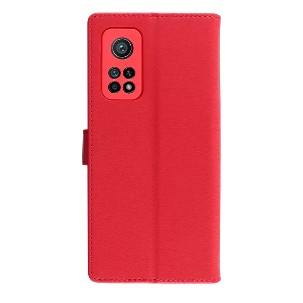 VOLTE-TEL ALLURE ΘΗΚΗ XIAOMI MI 10T 5G/MI 10T PRO 5G 6.67in  MAGNET BOOK STAND CLIP RED - Image 7
