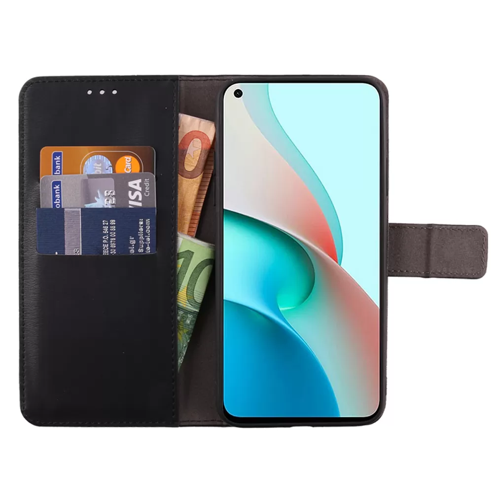 VOLTE-TEL ALLURE ΘΗΚΗ XIAOMI REDMI NOTE 9 5G 6.53in  MAGNET BOOK STAND CLIP BLACK - Image 5