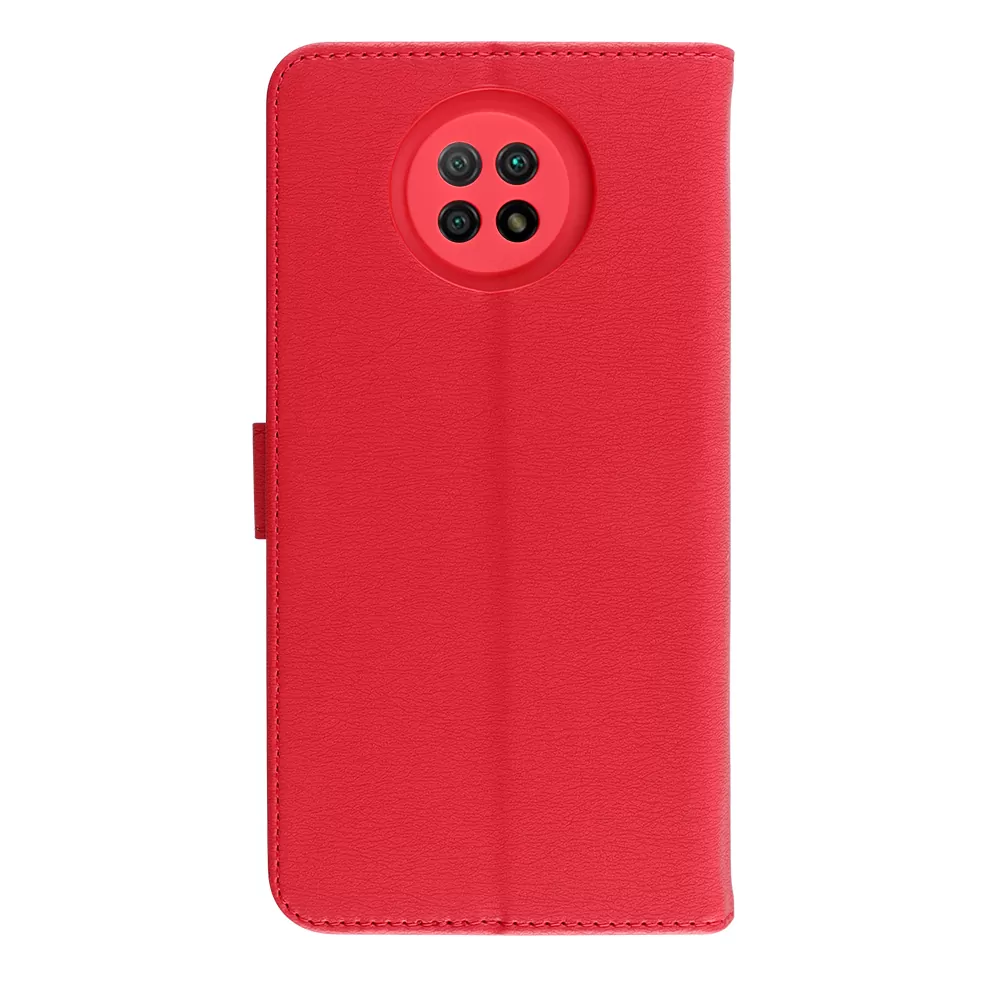 VOLTE-TEL ALLURE ΘΗΚΗ XIAOMI REDMI NOTE 9 5G 6.53in  MAGNET BOOK STAND CLIP RED - Image 7